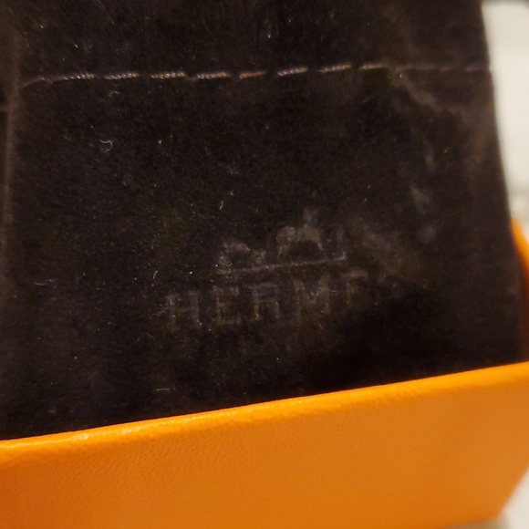 💯 Auth Hermes Scarf Ring - Picture 5 of 13